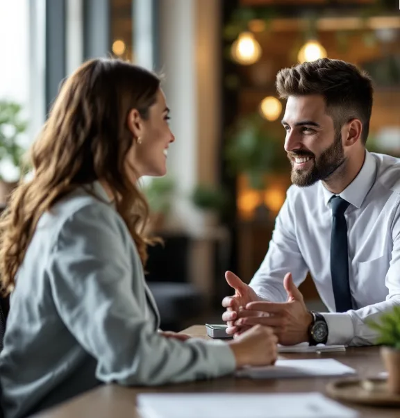 commerciaux en entretien 