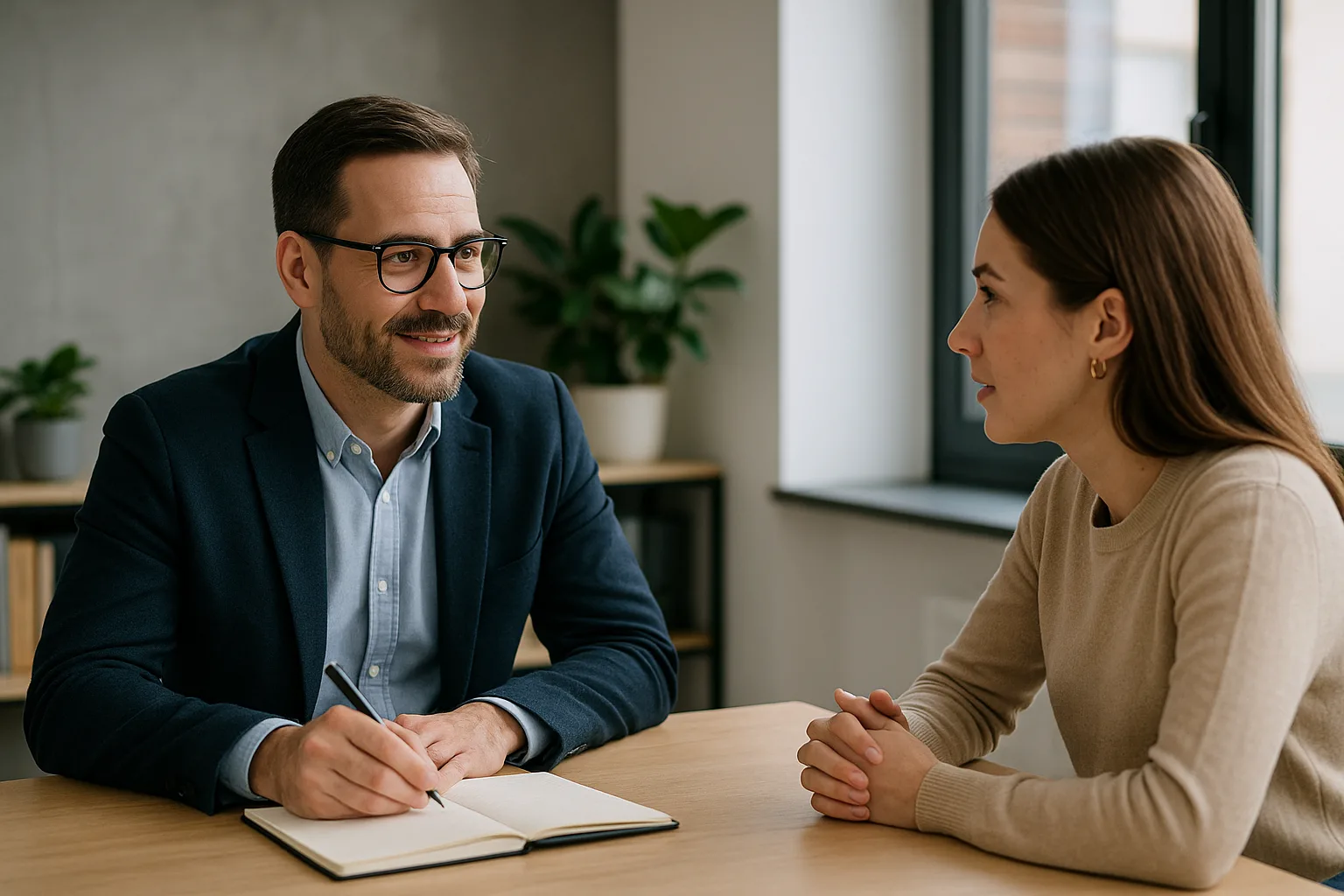 commercial en entretien 